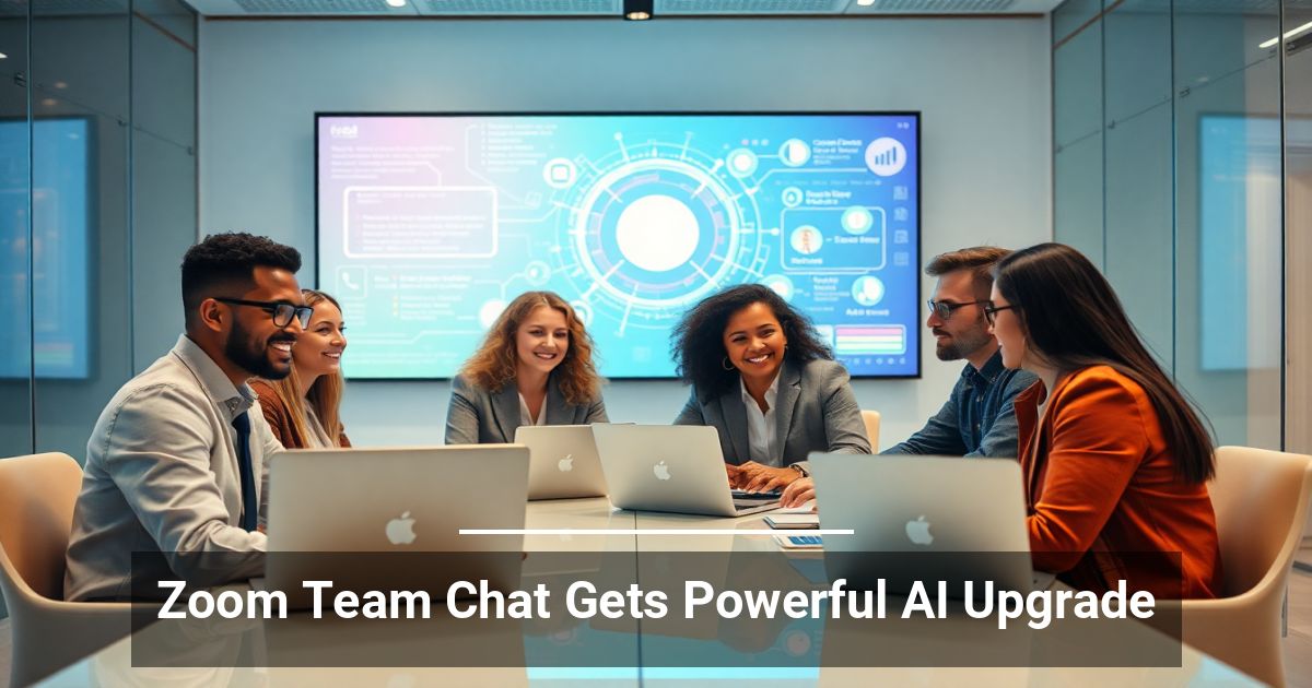 Zoom Team Chat Gets Powerful AI Upgrade